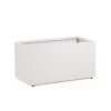 Herstera Fioriere In Metallo Herstera*Fioriera PLANTER 50 in Metallo colore Bianco 100x50x50cm