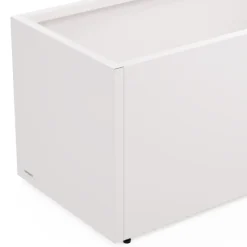 Herstera Fioriere In Metallo Herstera*Fioriera PLANTER 50 in Metallo colore Bianco 100x50x50cm