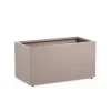 Herstera Fioriere In Metallo Herstera*Fioriera PLANTER 50 in Metallo colore Grigio Scuro 100x50x50cm