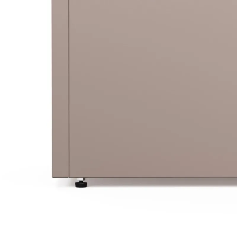 Herstera Fioriere In Metallo Herstera*Fioriera PLANTER 50 in Metallo colore Grigio Scuro 100x50x50cm