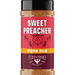 Fire & Smoke Society Rub*Fire & Smoke Sweet Preacher Rub - 337 gr