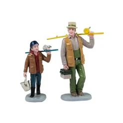 Lemax Personaggi*Fishin' Time Set Of 2 Cod. 42321