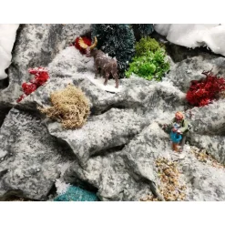 MyVillage Allestimento Villaggi|Materiale Per Decorare*Foglio Modellabile Rocce 100 x 60 cm