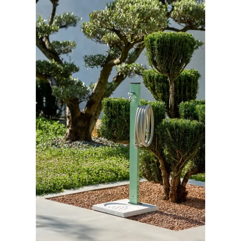 Acquapoint Fontane Per Posa In Superficie*Fontana da Giardino Aquapoint Triangle Ground Verde Kaki