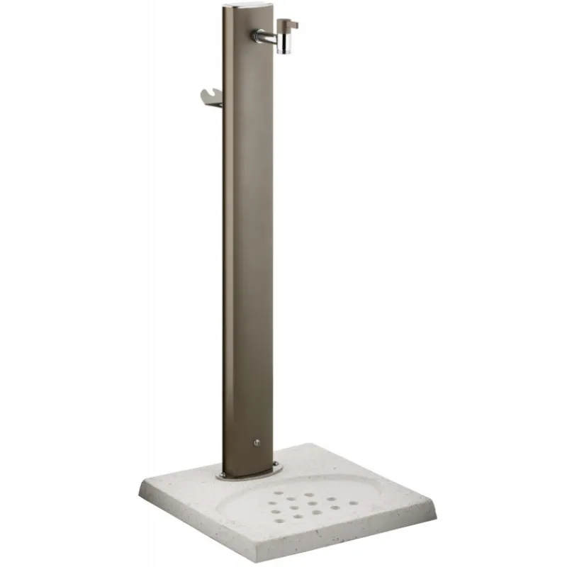 Acquapoint Fontane Per Posa In Superficie*Fontana da Giardino Aquapoint Triangle Ground Grigio Tortora
