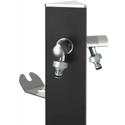 Acquapoint Fontane Da Interrare*Fontana da Giardino Aquapoint Triangle da Interrare Nero Metal