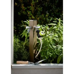 Acquapoint Fontane Da Interrare*Fontana da Giardino Aquapoint Triangle da Interrare Verde Sottobosco