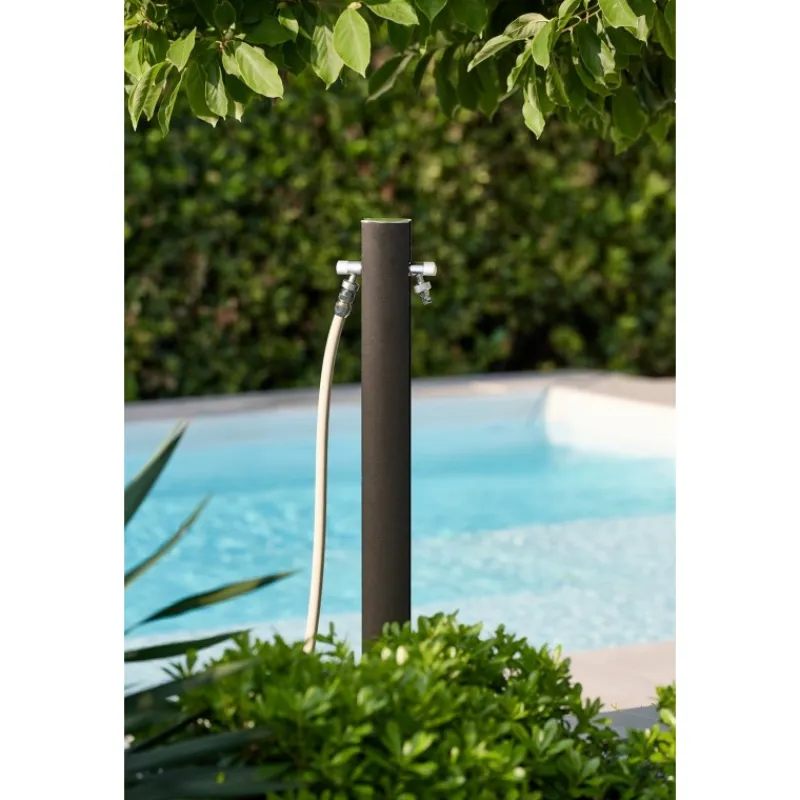 Acquapoint Fontane Da Interrare*Fontana da Giardino Aquapoint Totem da Interrare Nero Metal