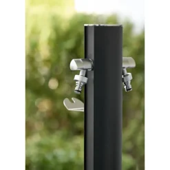 Acquapoint Fontane Da Interrare*Fontana da Giardino Aquapoint Totem da Interrare Nero Metal