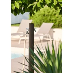 Acquapoint Fontane Da Interrare*Fontana da Giardino Aquapoint Totem da Interrare Nero Metal