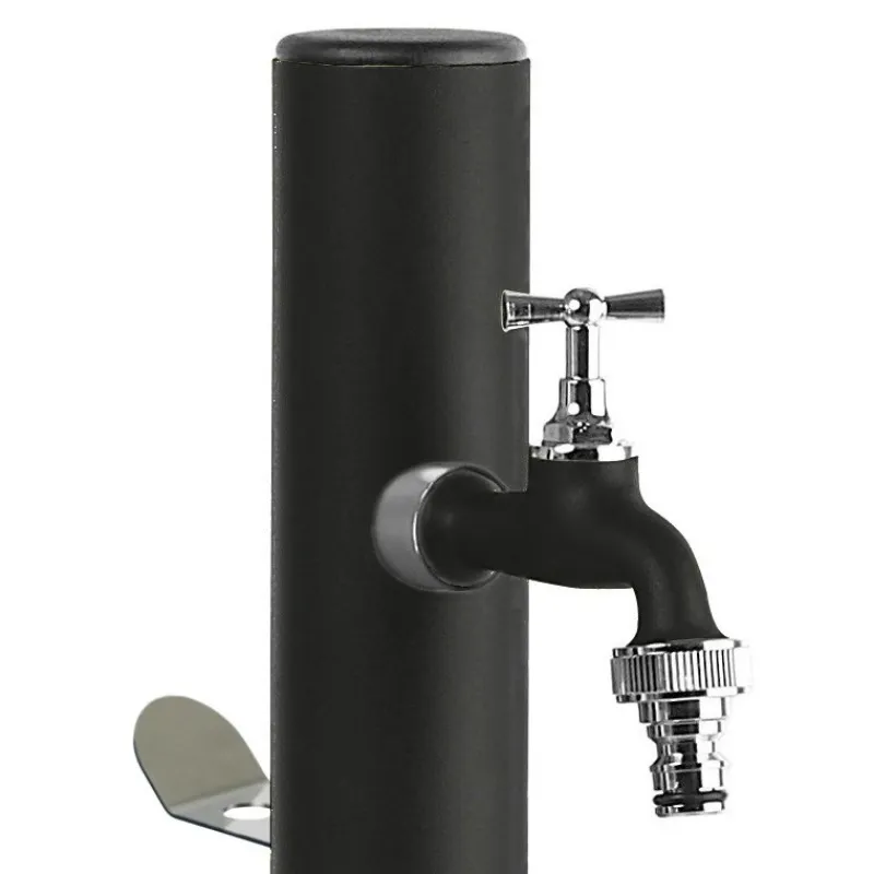 Acquapoint Fontane Da Interrare*Fontana da Giardino Aquapoint Loop da Interrare Nero Metal