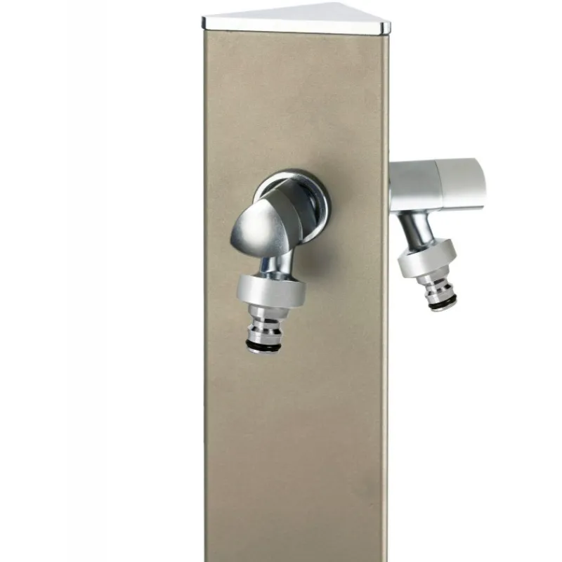 Acquapoint Fontane A Parete*Fontana da Giardino Aquapoint a Parete Wall Triangle Grigio Tortora
