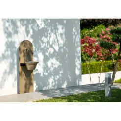 Acquapoint Fontane A Parete*Fontana da Giardino Aquapoint a Parete Wall Fountain Grigio Tortora