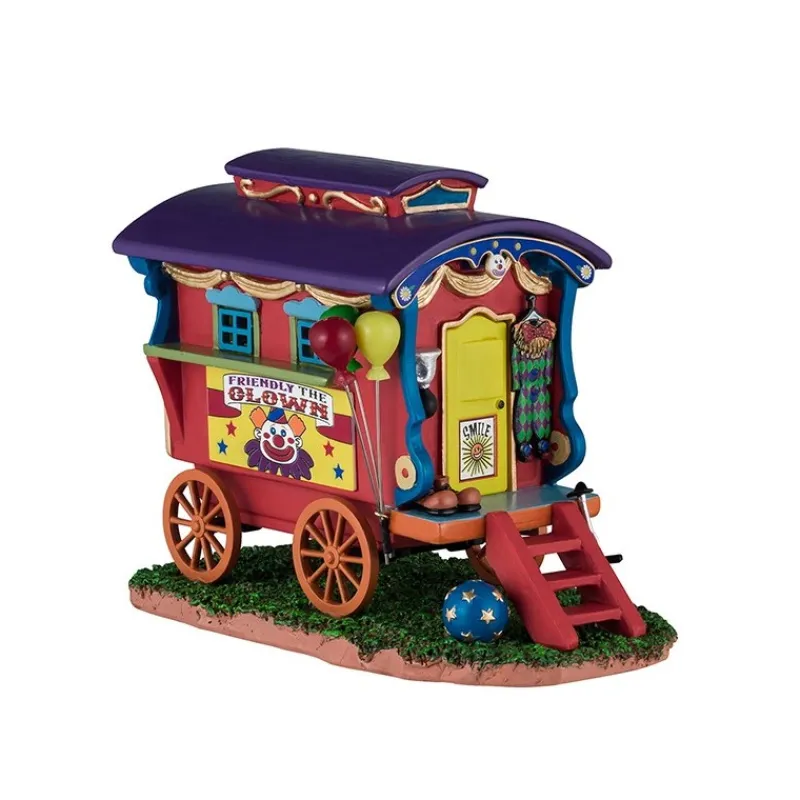 Lemax Scene Natalizie*Friendly The Clown Caravan Cod. 43723