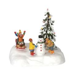 Lemax Personaggi|Scene Natalizie*Frolic In The Snow B/O 4.5V Cod. 44210