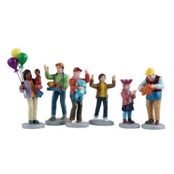 Lemax Personaggi|Novità Lemax Natale 2025*Fun At The Carnival Set Of 6 Cod. 52520