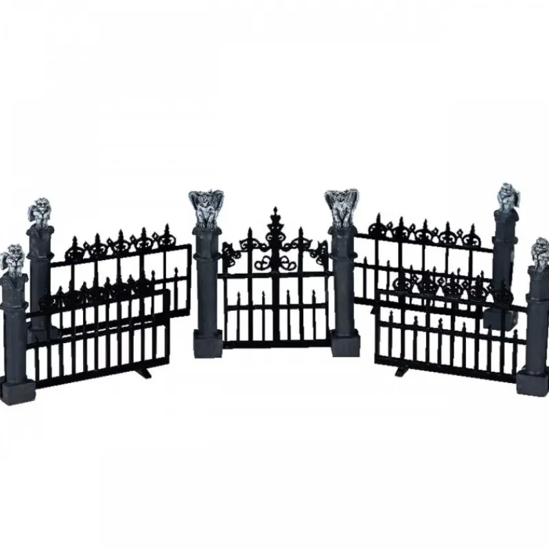 Lemax Accessori|Accessori*Gargoyle Fence Set Of 5 Cod. 44139