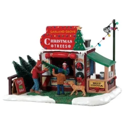 Lemax Scene Natalizie*Garland Grove Tree Lot Cod. 83354