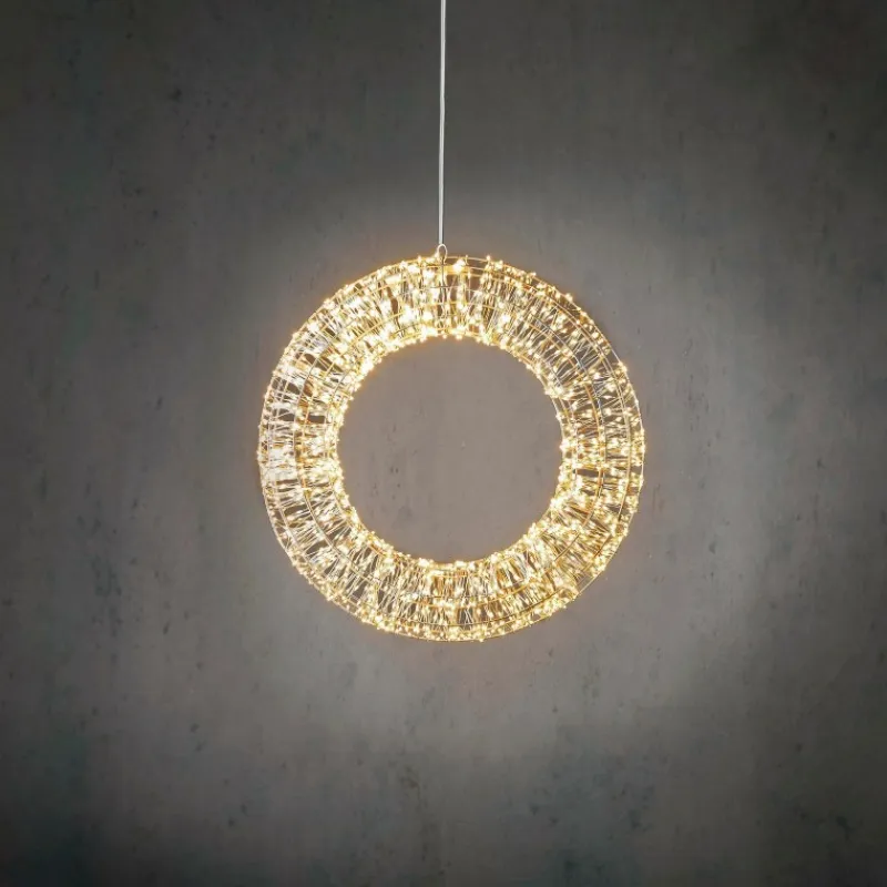 Edelman Luci Di Natale|Luci Di Natale*Ghirlanda Illuminata 2000 LED Bianco Caldo IP44
