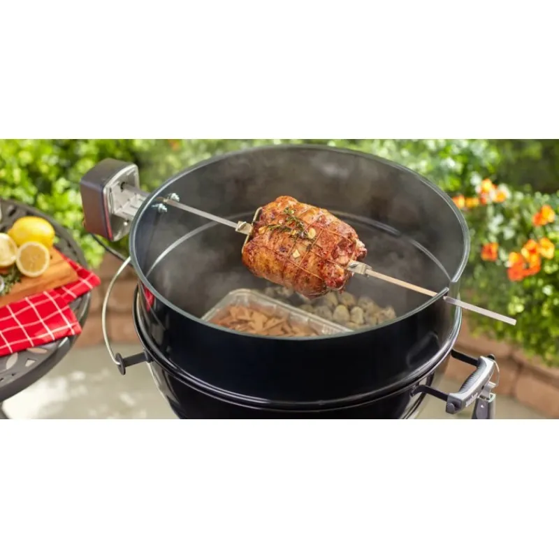 Weber Accessori Bbq A Carbone Weber|Accessori Girarrosto Weber*Girarrosto per Barbecue a Carbone 57 cm Cod. 7494