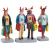 Lemax Personaggi*Girls Christmas Shopping Trip Set Of 3 Cod. 12026