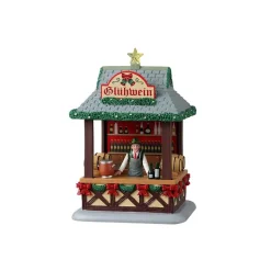 Lemax Scene Natalizie*Gluhwein Booth Cod. 43714