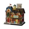 Lemax Prodotti Fuori Catalogo|Edifici Illuminati*Greenpoint Railroad Station con Alimentatore 4.5V Cod. 25866