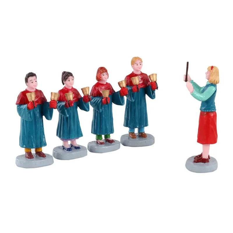 Lemax Personaggi*Handbell Choir Set Of 5 Cod. 12020