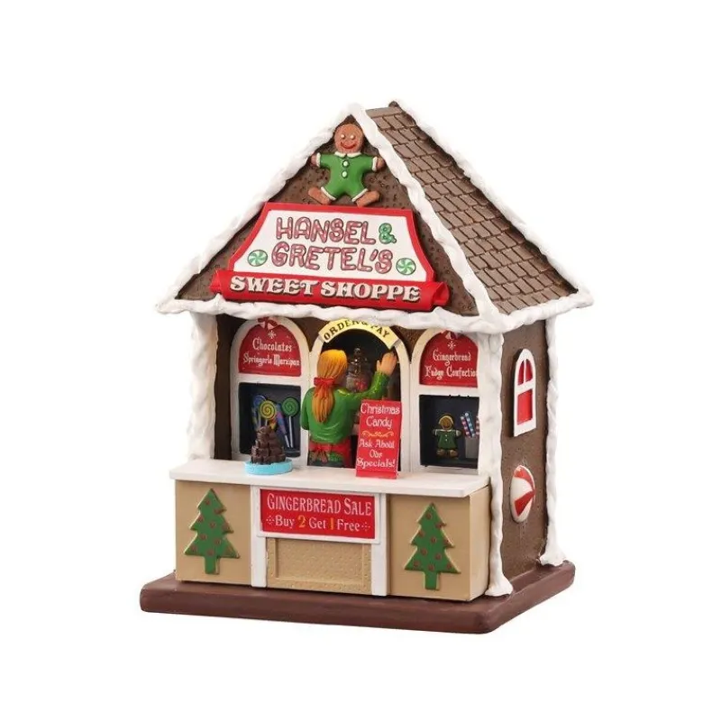 Lemax Scene Natalizie|Lemax Best Buy*Hansel & Gretel's Sweet Shoppe Cod. 14904 con Scatola