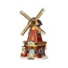 Lemax Edifici Illuminati|Edifici E Giostre In Movimento*Harvest Valley Windmill con Alimentatore 4.5V Cod. 45678