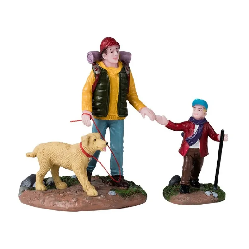 Lemax Personaggi*Hiking Buddies Set Of 2 Cod. 42311