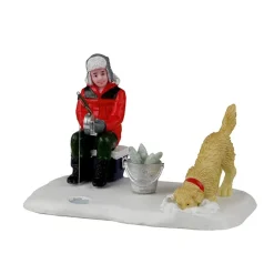 Lemax Personaggi*Ice Fishing Buddies Cod. 22138