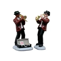 Lemax Personaggi|Novità Lemax Natale 2025*Jazz Duo Set Of 2 Cod. 52523