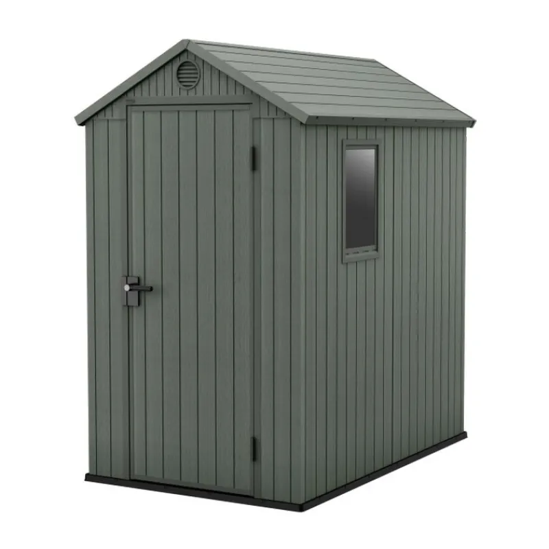 Keter Casette In Resina Keter|Casette Da Giardino Piccole*Casetta da Giardino in Resina DARWIN 4x6 Green