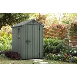 Keter Casette In Resina Keter|Casette Da Giardino Piccole*Casetta da Giardino in Resina DARWIN 4x6 Green