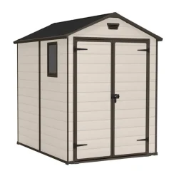 Keter Casette In Resina Keter|Casette Da Giardino Piccole*Casetta da Giardino in Resina MANOR 6x5 Beige