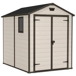 Keter Casette In Resina Keter|Casette Da Giardino Piccole*Casetta da Giardino in Resina MANOR 6x8 Beige