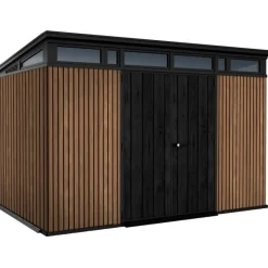 Keter Casette In Resina Keter|Linea Premium Keter Signature*Casetta da Giardino in Resina SIGNATURE PENT 11X7 DOGHE