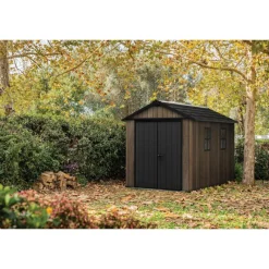 Keter Casette In Resina Keter|Linea Premium Keter Signature*Casetta da Giardino in Resina SIGNATURE APEX 7511 NOCE - Doppia scelta di montaggio