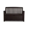 Keter Cassapanche In Resina|Bauli In Resina*Cassapanca in Resina PATIO BENCH Graphite