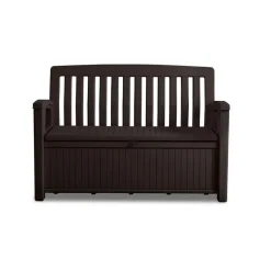 Keter Cassapanche In Resina|Bauli In Resina*Cassapanca in Resina PATIO BENCH Graphite