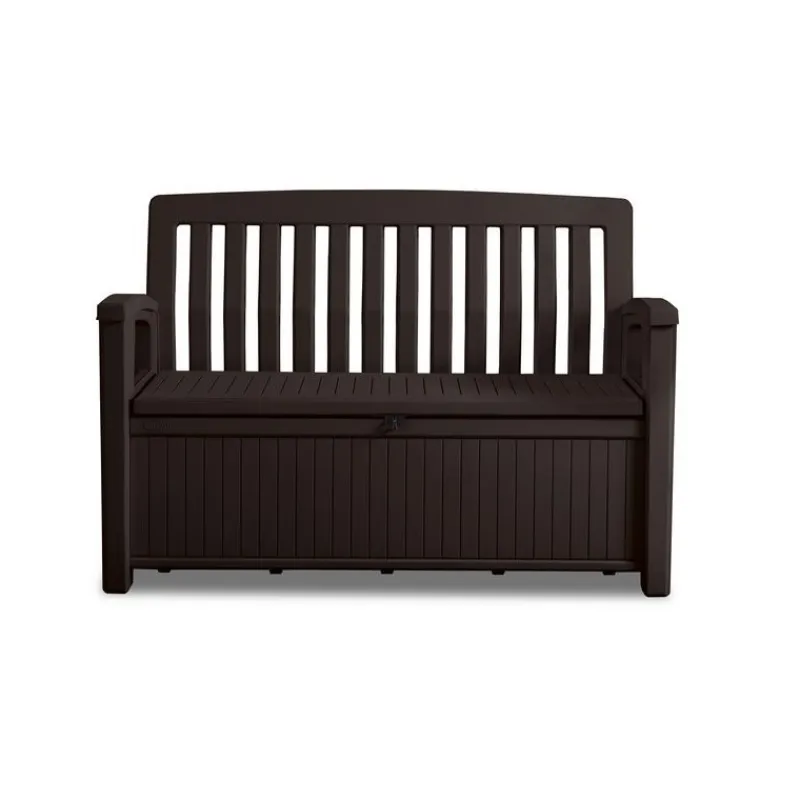 Keter Cassapanche In Resina|Bauli In Resina*Cassapanca in Resina PATIO BENCH Graphite
