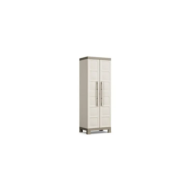 Keter Armadi Da Esterno|Armadi In Resina*Excellence Alto 4 Ripiani Regolabili - ISTA 6 - 65X45X182H