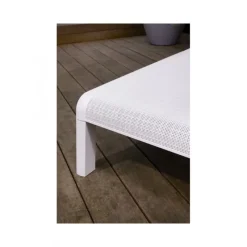 Keter Divani E Set Da Giardino|Divani E Set Da Giardino*Lettino Prendisole MALLORCA SUNLOUNGER Bianco