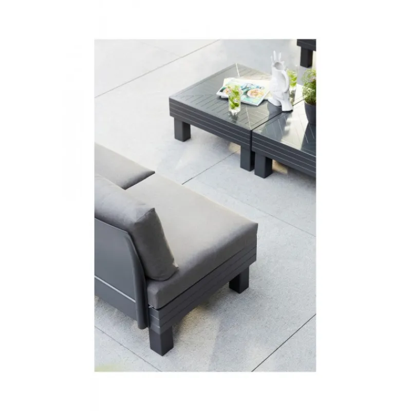 Keter Divani E Set Da Giardino|Divani E Set Da Giardino*Lounge ELEMENTS Modulo Seduta con Schienale e Cuscino