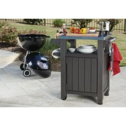 Keter Bauli In Resina*Tavolino In Resina BBQ UNITY