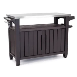 Keter Bauli In Resina*Tavolino In Resina BBQ UNITY XL