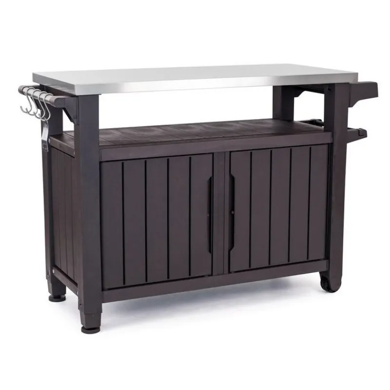 Keter Bauli In Resina*Tavolino In Resina BBQ UNITY XL