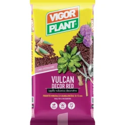 Vigorplant Terricci Per Piante*Lapillo vulcanico Vulcan Decor Red 20 litri