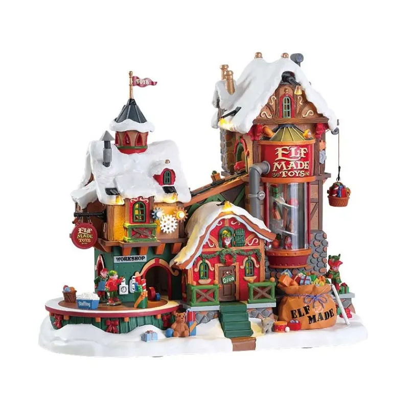 Lemax Lemax Starter Pack|Novità Lemax Natale 2025*Elf Village Deluxe Pack con Neve in Omaggio